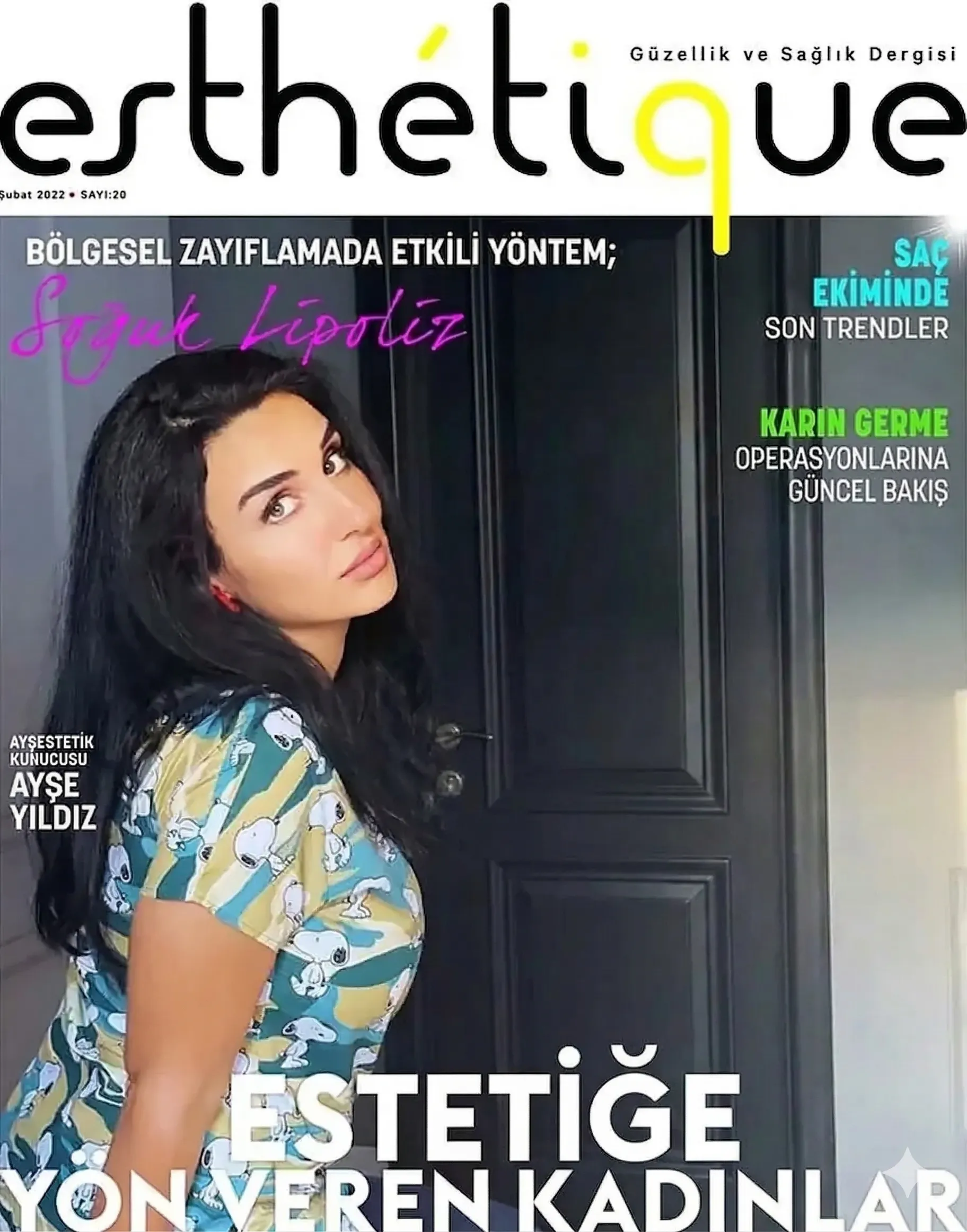 Esthetique dergisi kapak görseli
